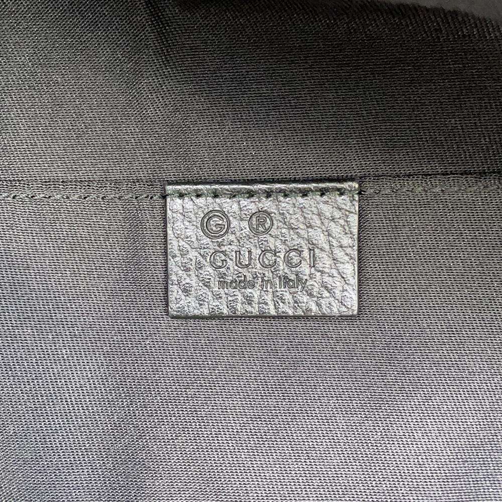 Gucci Black Bag GG Canvas Waist Nylon - Picture 7 of 7